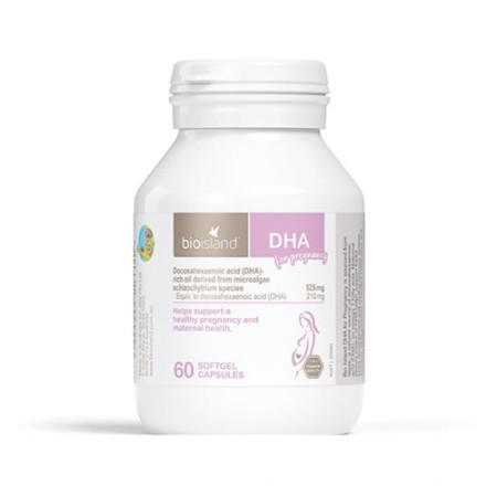 Bioisland DHA cho bà bầu (Mẫu mới nhất – 60 viên)
